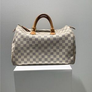 Louis Vuitton Speedy 35 Damier Azur